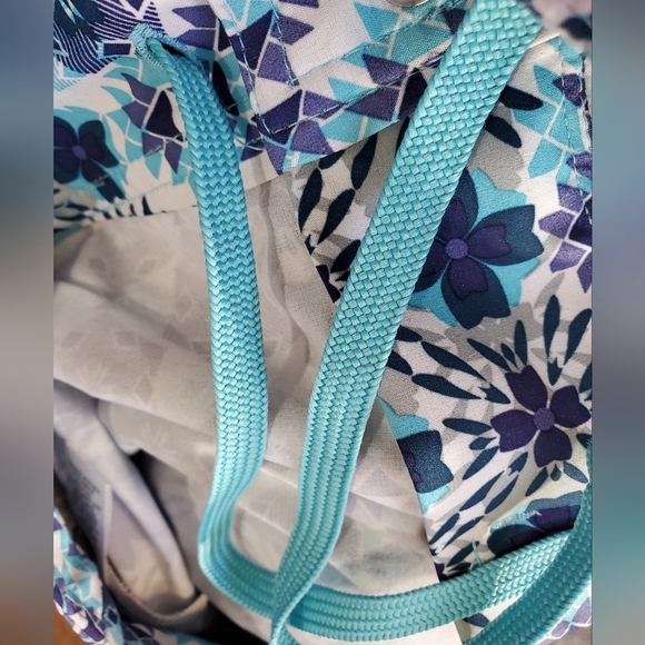 Athleta Blue and White A-Line Skort Size 14 - Picture 8 of 10